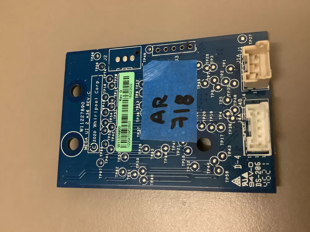 Whirlpool Maytag W11481116 W11374900 Washer Control Board AZ201977 | AR718