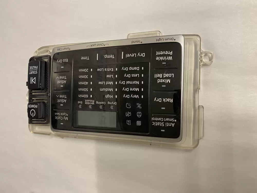 Samsung DC92-01607J  AP6243588  DC94-06643A  DC93-00376D  PS12084833 Dryer UI Control Board