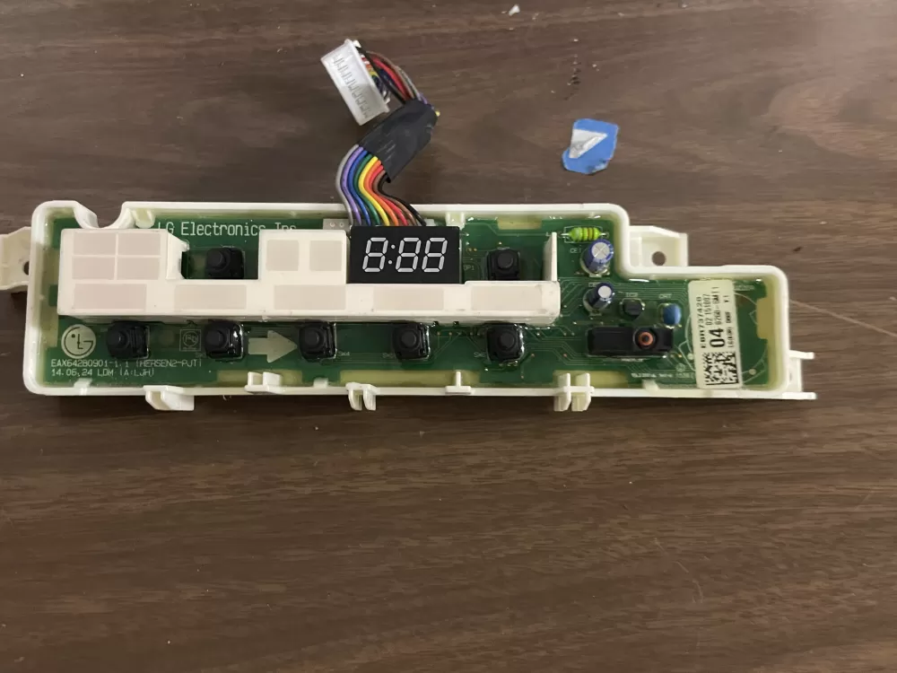 LG EBR73742804 Dishwasher Display Control Board AZ80349 | Wm1157