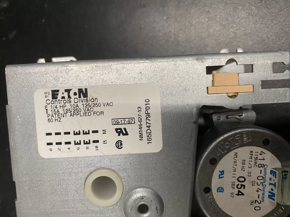 GE 165D4779P010 Kenmore Dishwasher Timer AZ6258 | BK1211