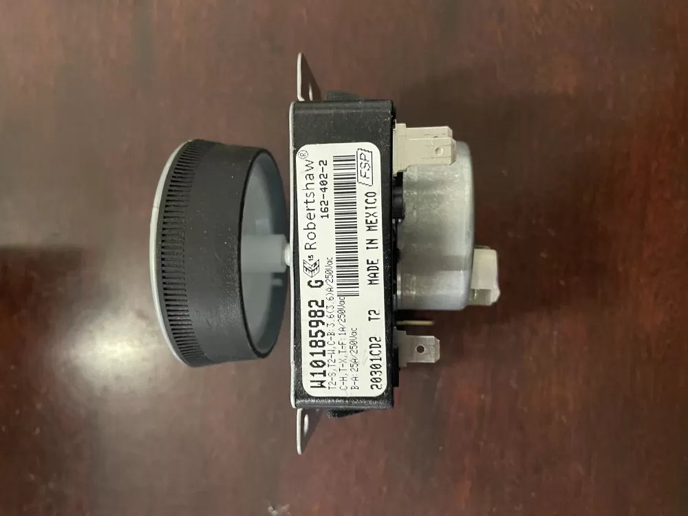 Whirlpool  Maytag  Kenmore AP6016541 W10185982 WPW10185982VP WPW10185982 PS11749831 Dryer Timer
