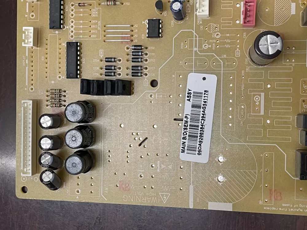 Samsung AP5962147 DA92-00384C PS11700789 Refrigerator Control Board