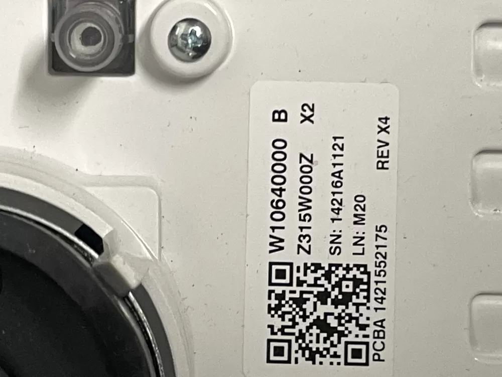 Maytag W10433184 W10639991 W10640000 Washer Control Board Panel AZ27562 | WMV104