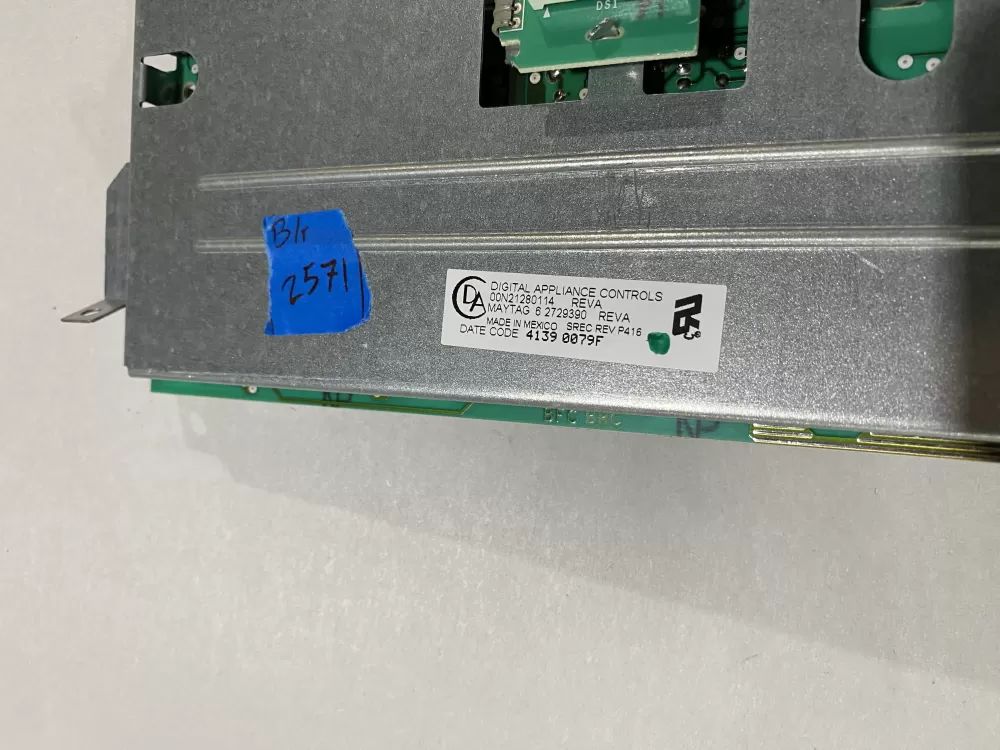 Maytag Washer Control Board 6 2729390 22004299 62729390 AZ167229 | BK2571