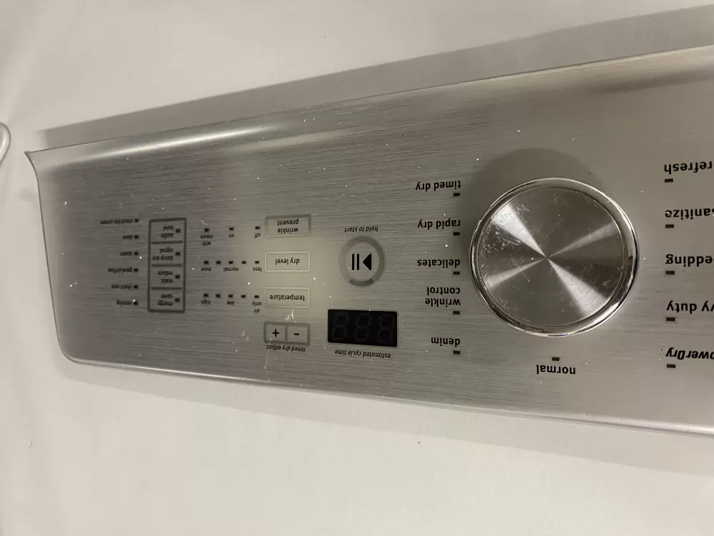 Whirlpool  Maytag W10849061  AP5989673  W10740703  W10740695  W10740692 Dryer Control Panel