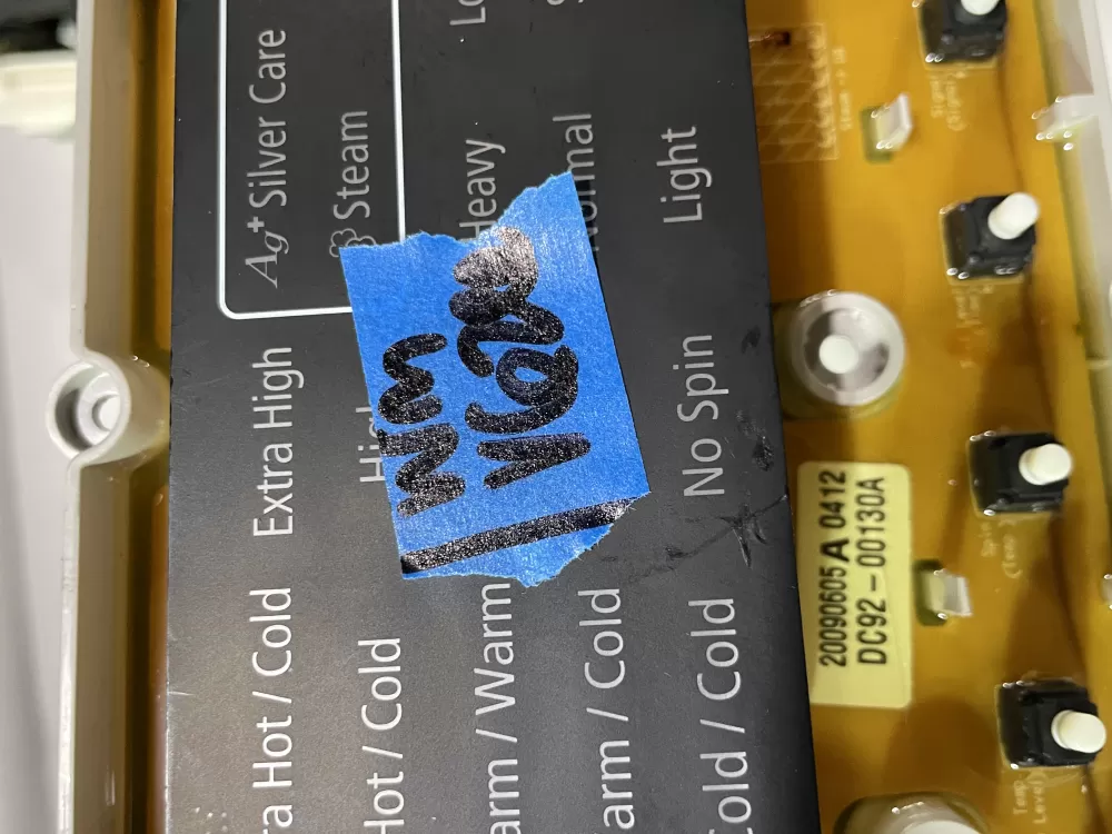 Samsung DC92 00130A Washer Board AZ148071 | Wmv626