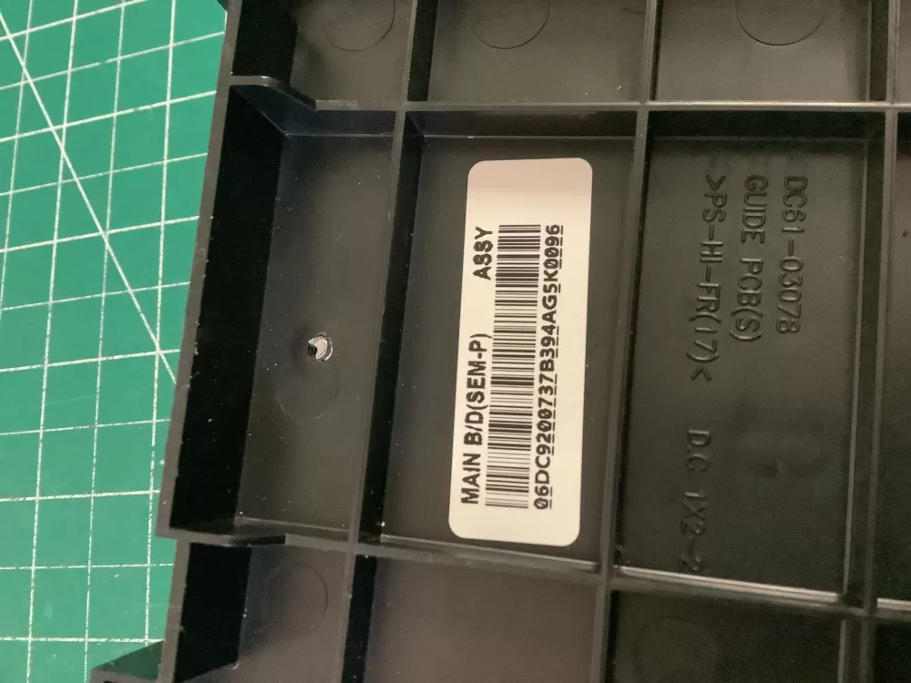 Samsung DC92 00737B Dryer Control Board AZ195911 | NRV891