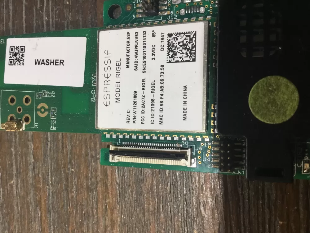 Whirlpool W11261889 Washer Or Dryer Bluetooth Control Board AZ54166 | NR1903