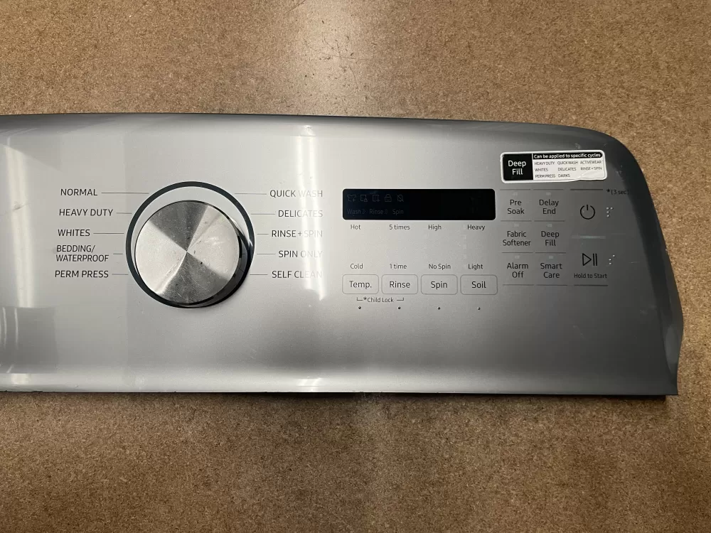 Samsung DC64-03825F DC64-03825A Washer Control Board Panel AZ19561 | KMV95