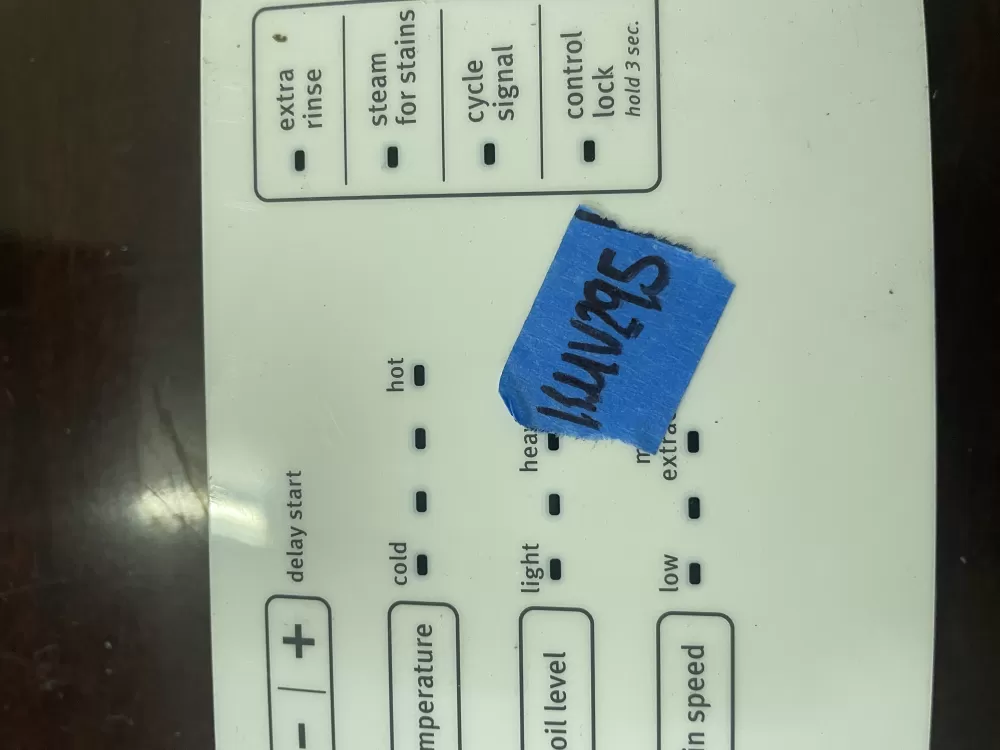 Maytag W10679028 W10825104 W10911040 Washer Control Panel AZ36616 | KMV295
