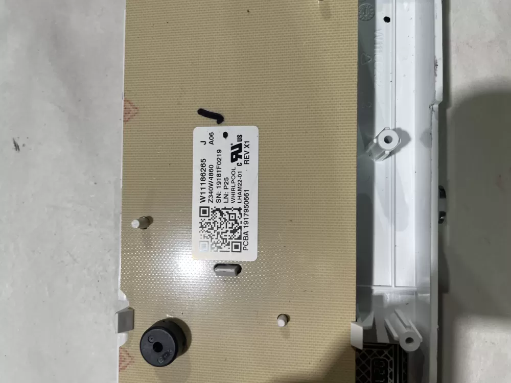 Maytag W11186265 Washer Control Panel W11325573 AZ150593 | KM1953