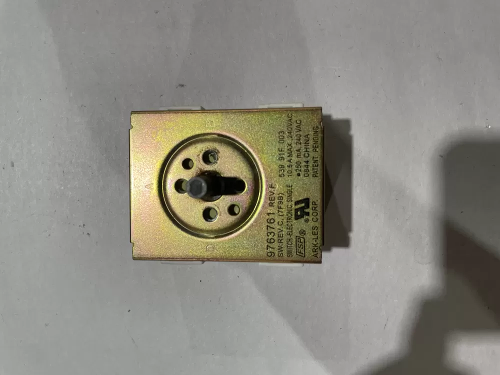 KitchenAid  General Electric 9763761 WP9763761 PS11747406 Range Burner Control Switch