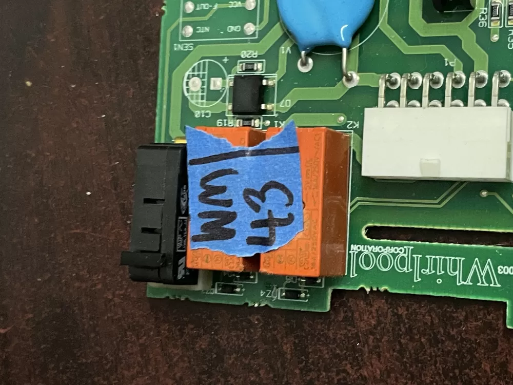 Whirlpool Kenmore 2252166 Refrigerator Control Board AZ27497 | Wm43