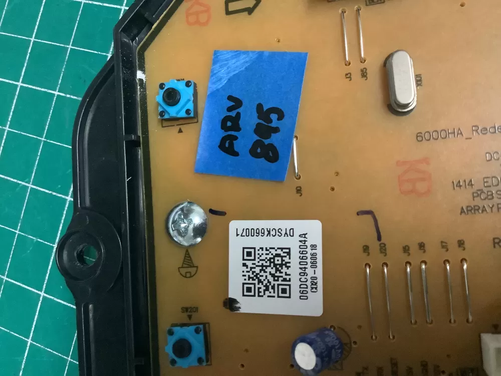 Washer interface DC9406604A AZ206774 | ARV895