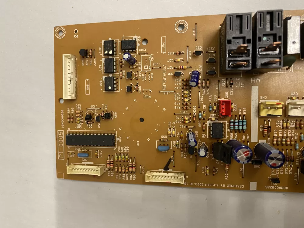 GE 6870W1A005A 6871W1S005D Microwave Control Board AZ212091 | BK1804