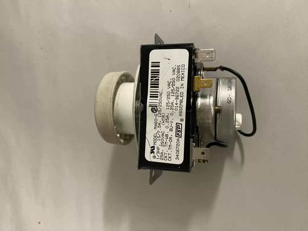 Whirlpool 3406720A PD00055932 3406720 529119 AP6008570 PS11741710 EAP11741710 Dryer Timer