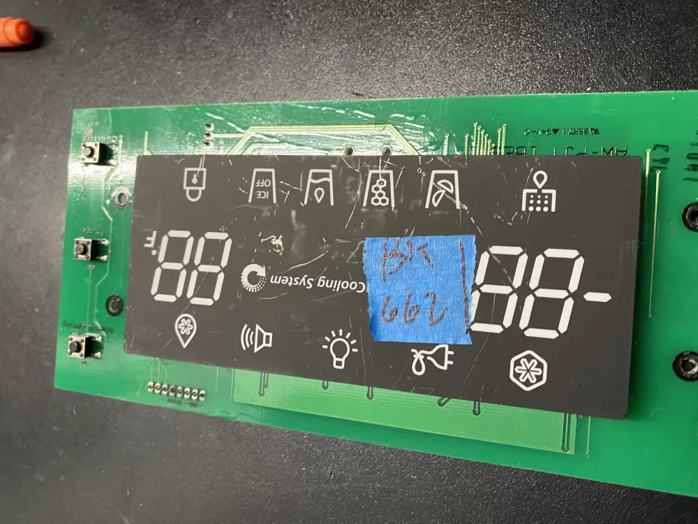 Samsung DA41-00463E Refrigerator Dispenser Control Board AZ23172 | BK662