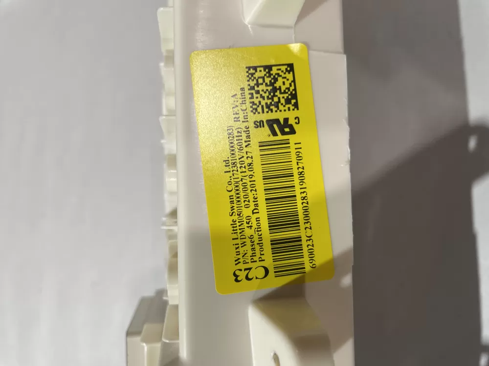 GE WH12X27293 17238100000283 Washer Control Board AZ200295 | Wmv897