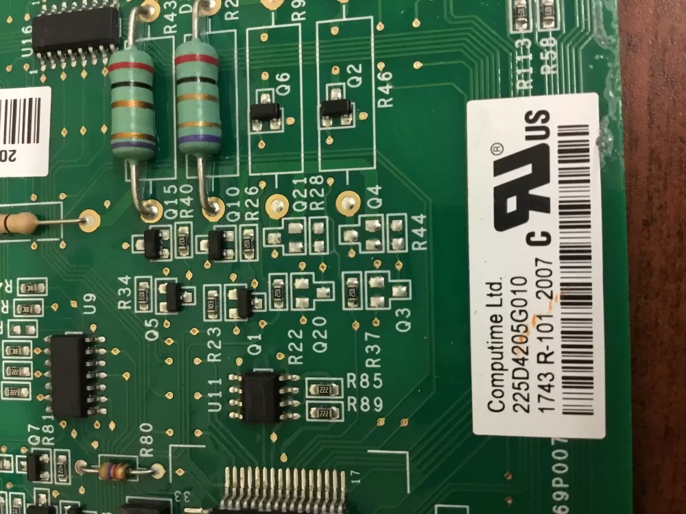 GE 225D4205G010 EBX1069P007 Refrigerator Control Board AZ31369 | NR882