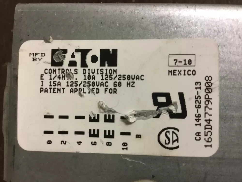 GE Amana Kenmore 165D4779P008 Dishwasher Timer AZ7333 | NR493