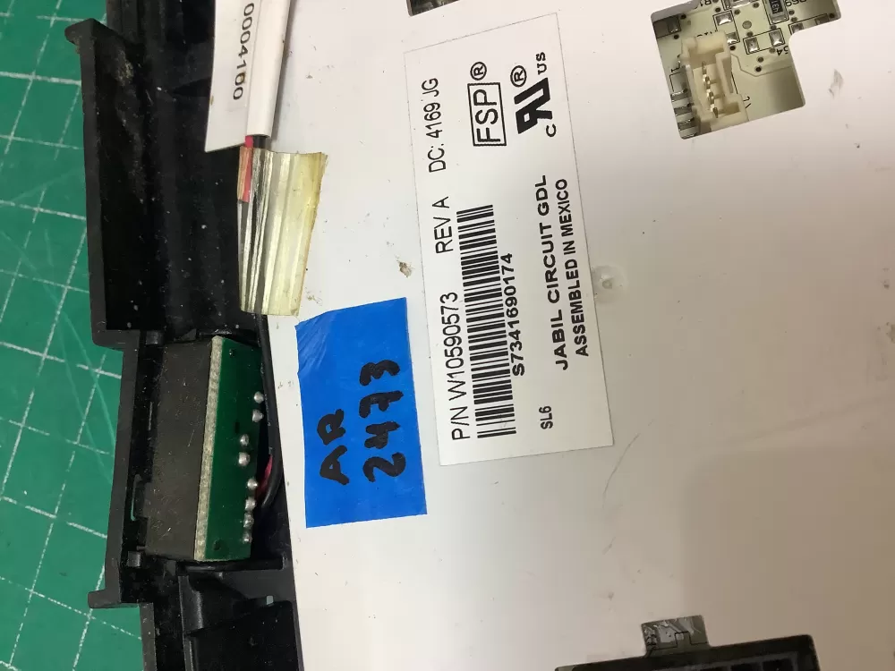 Whirlpool W10502236 Refrigerator Dispenser Control Board AZ226446 | AR2473