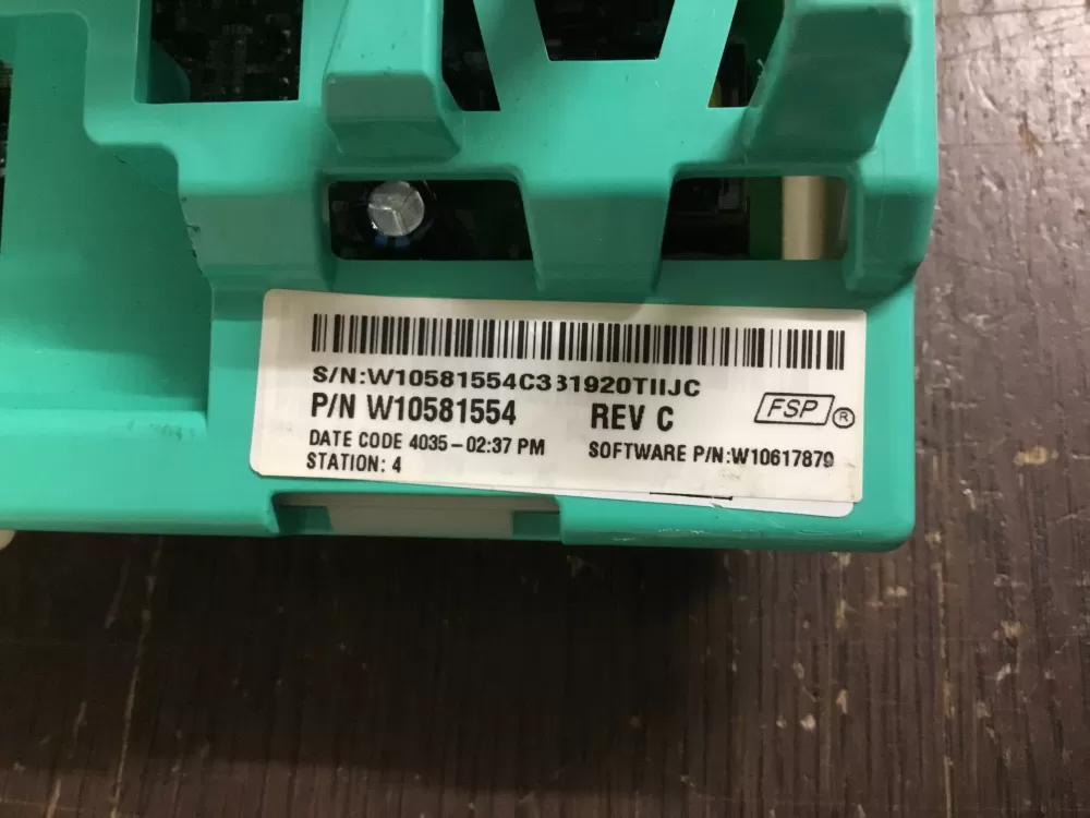 Maytag W10581554 W10723779 W11100673 Washer Control Board AZ4873 | NR454