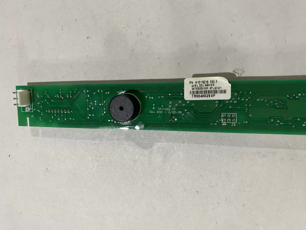KitchenAid Jenn Air W10116216 Refrigerator Control Board AZ159342 | BK1951
