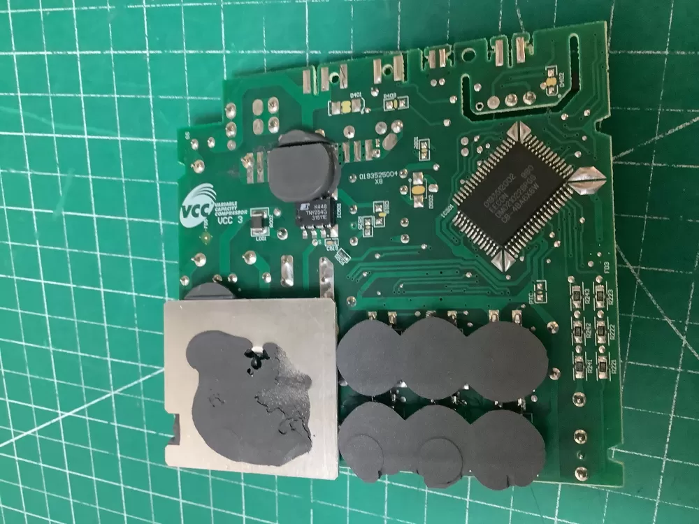 GE 219320026 1012919AKH Refrigerator Control Board Circuit