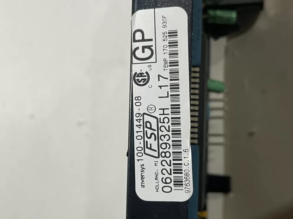 Whirlpool 100-01449-08 Range Control Board AZ185920 | WMV664