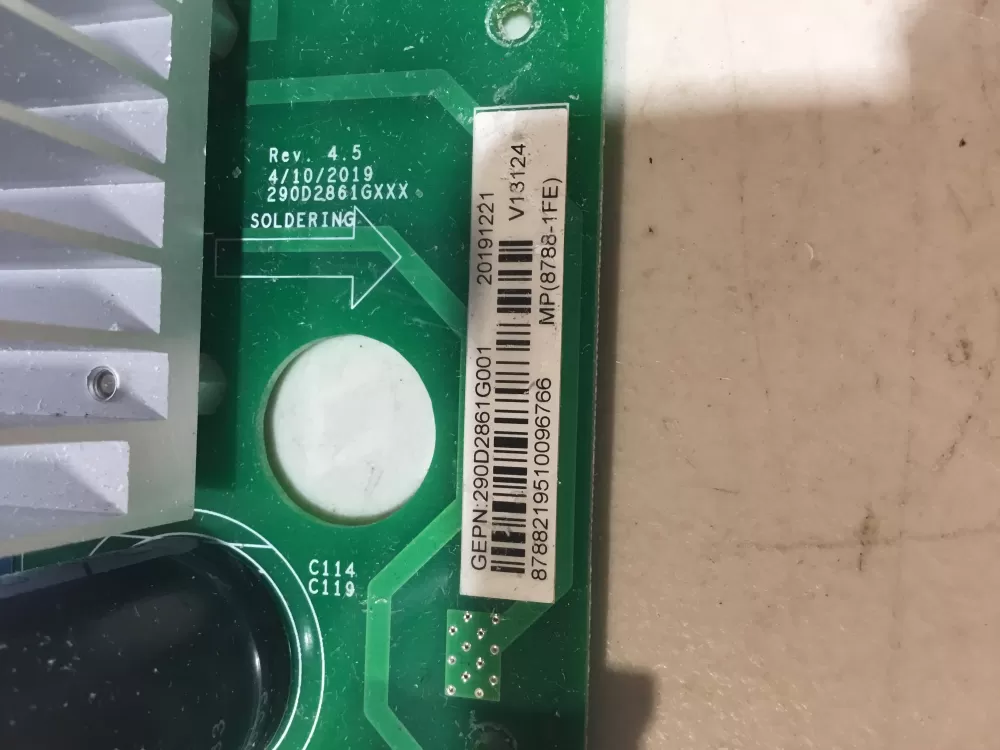 GE 290D2861G001 WH22X29049 Washer Control Board AZ49079 | NR1794