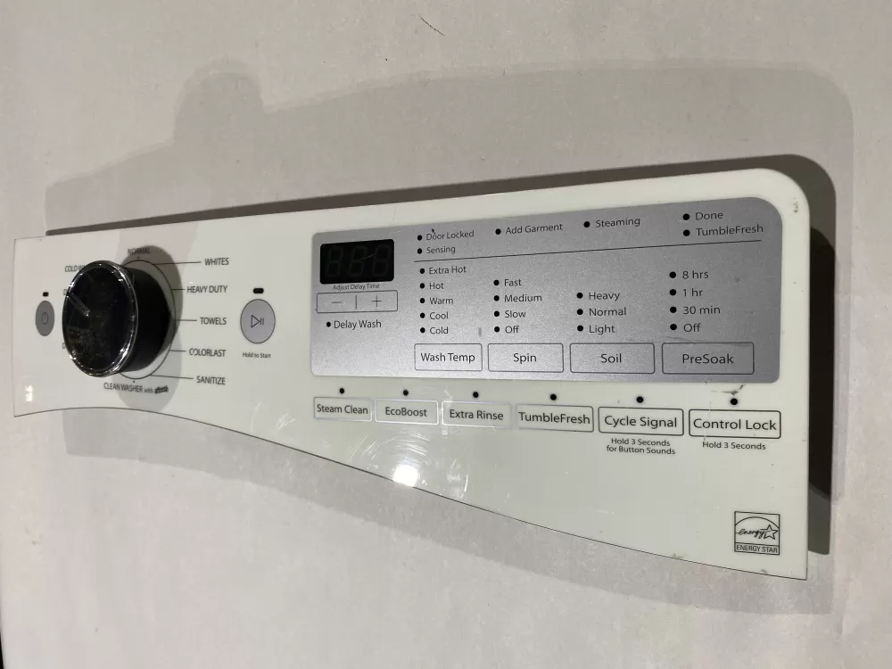 Whirlpool W10892465 W10903219 PS11769555 Washer Control Panel AZ145551 | BKV760