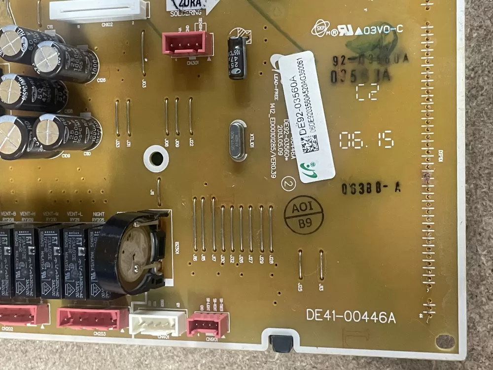 Samsung DE92-03560A Microwave Control Board AZ21712 | KM1215