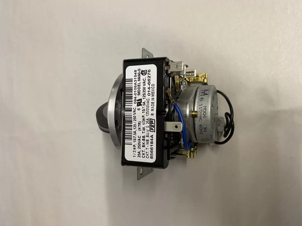 Whirlpool 8566184A 8566184 WP8566184 AP6013380 8566184R PS11746606 Dryer Timer