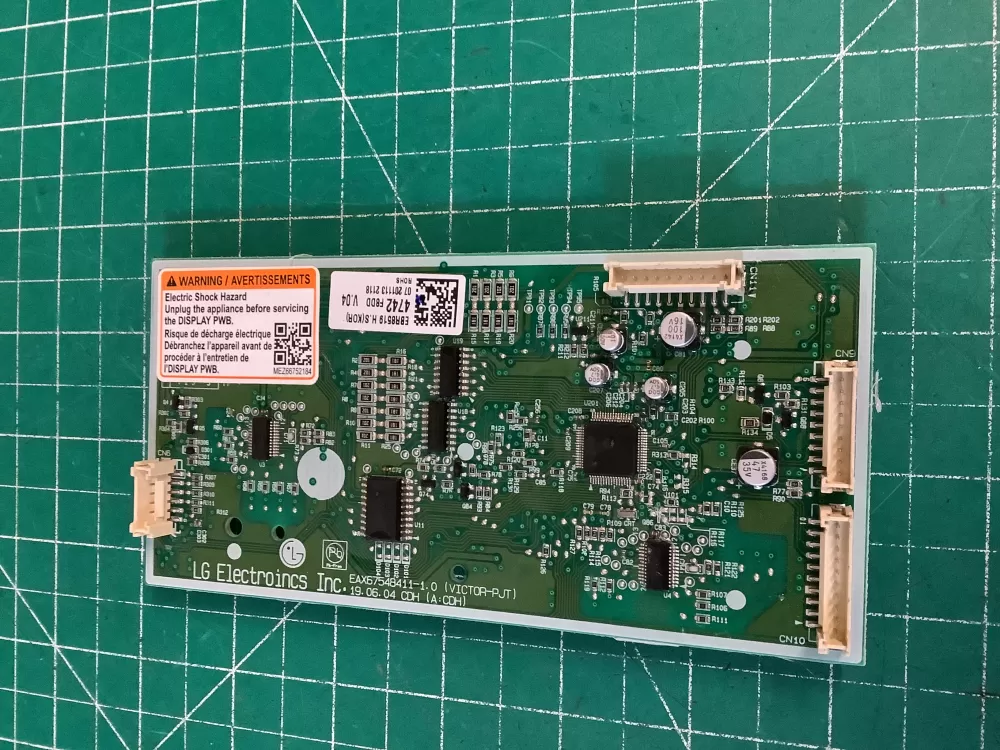 LG Kenmore EBR85194742 Washer User Interface Board AZ229957 | NR2568