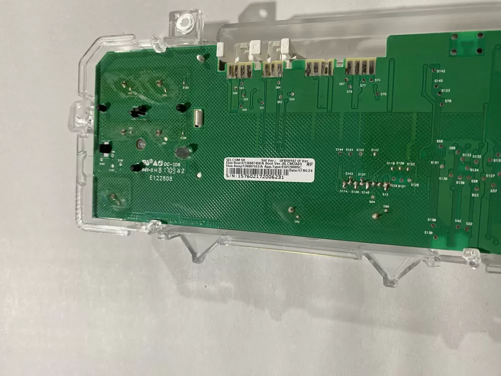 Bosch 136007450 136007553 Washer Control Board User Interface AZ191422 | BKV877