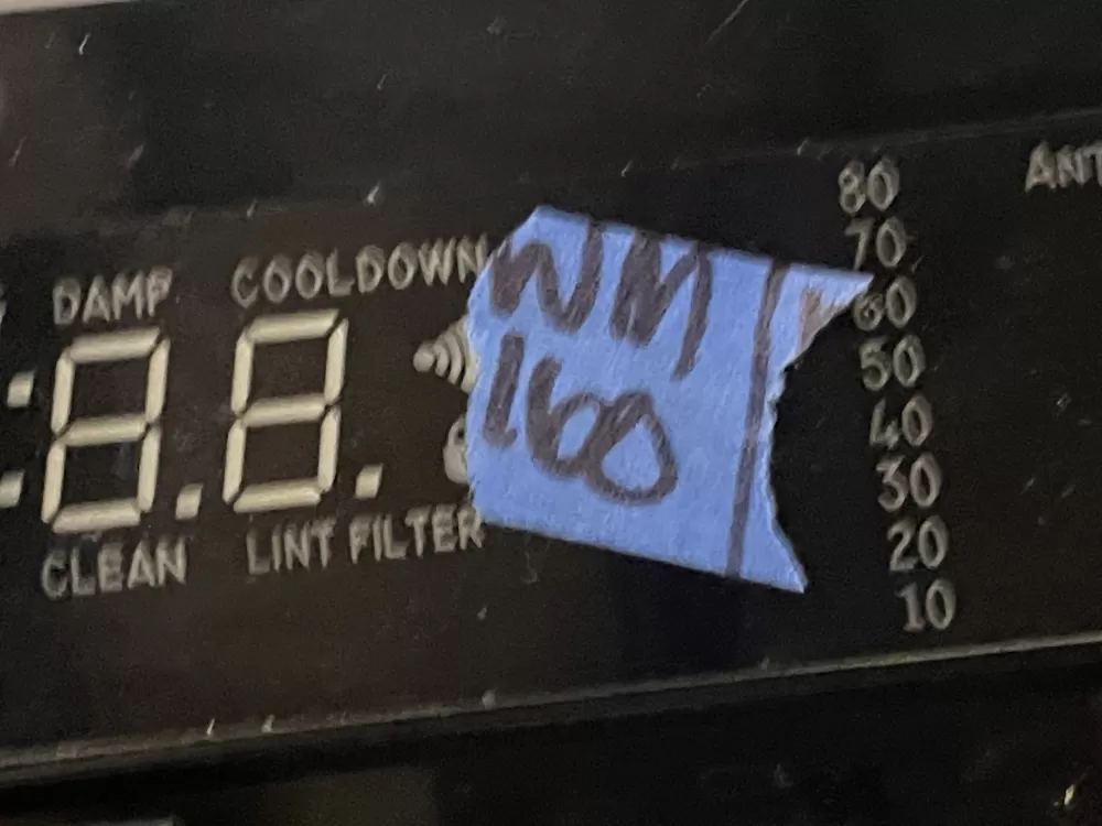 GE Samsung DC92-00251A Dryer Control Board AZ32717 | Wm160