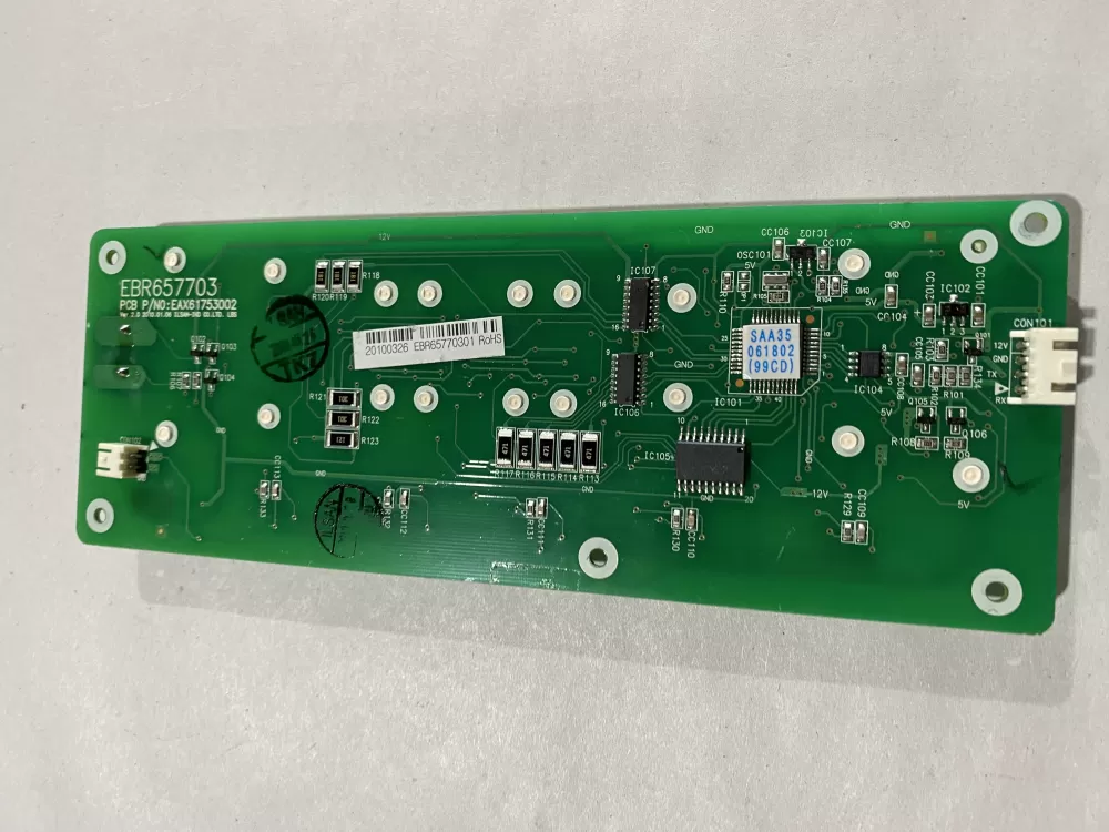 LG Kenmore Refrigerator Dispenser Board EBR65770301 AZ111427 | BK1966