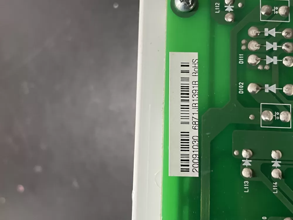 LG Kenmore 6871JB1391B Refrigerator Control Board AZ4208 | WM1476