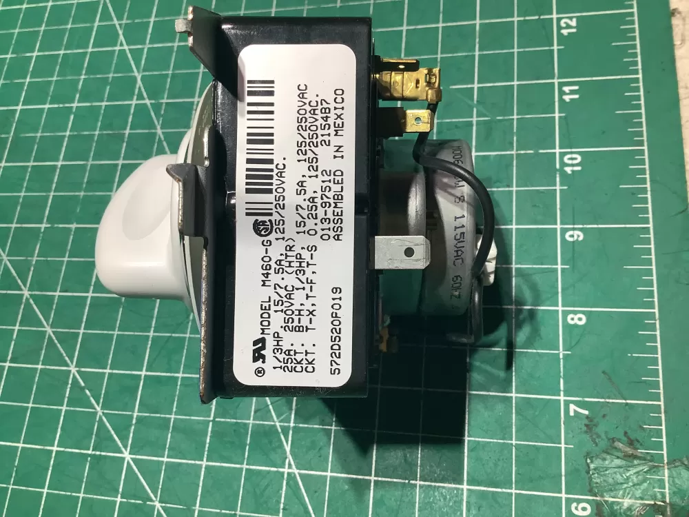GE 572D520P019 WE4M189 Dryer Timer