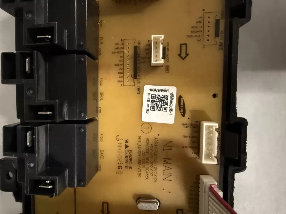 Samsung DE94-03926A Range Oven Control Board AZ227636 | KMV367