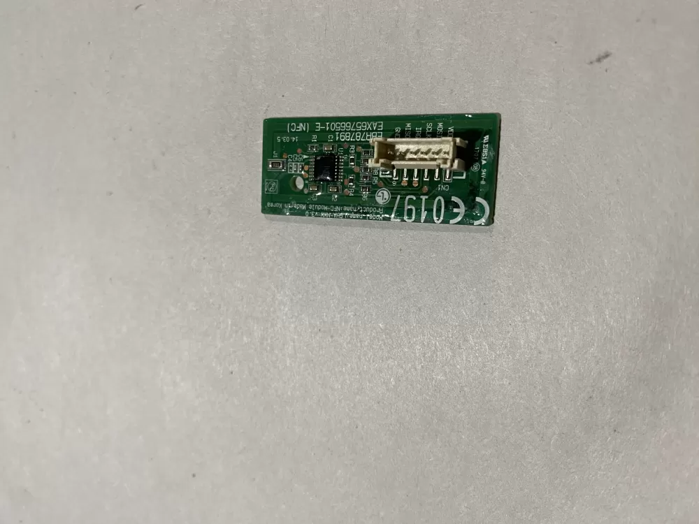 LG EBR80574938  AP6982795  EBR78789101 Washer User Interface Control Board