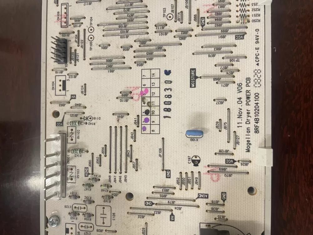 GE 212D1199G03 212D1201P001 WE4M388 Dryer Control Board AZ38147 | KMV377