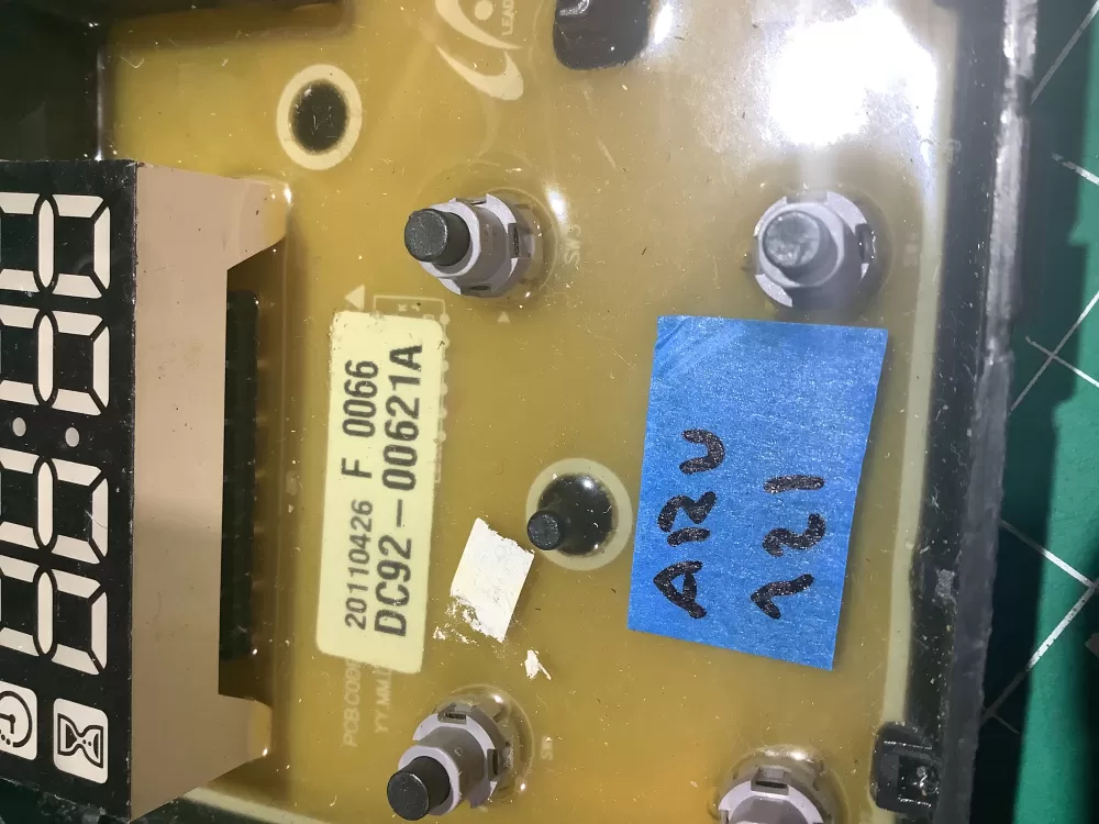 Samsung DC92-00619A DC92-00621A Washer Control Board AZ178945 | ARV121