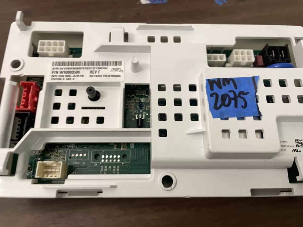 Whirlpool W10803586 W10841364 W10865064 Washer Control Board AZ99969 | Wm2075