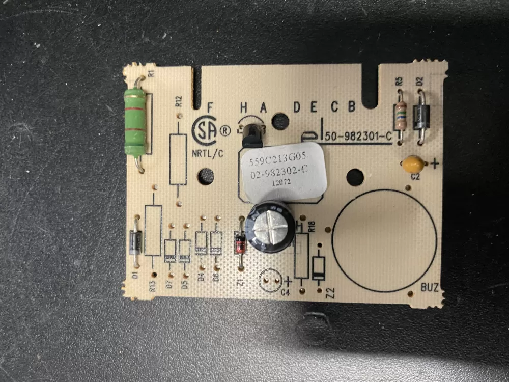 GE 559C213G05 50-982301-D 50-982301-E Dryer Control Board AZ789 | BK572