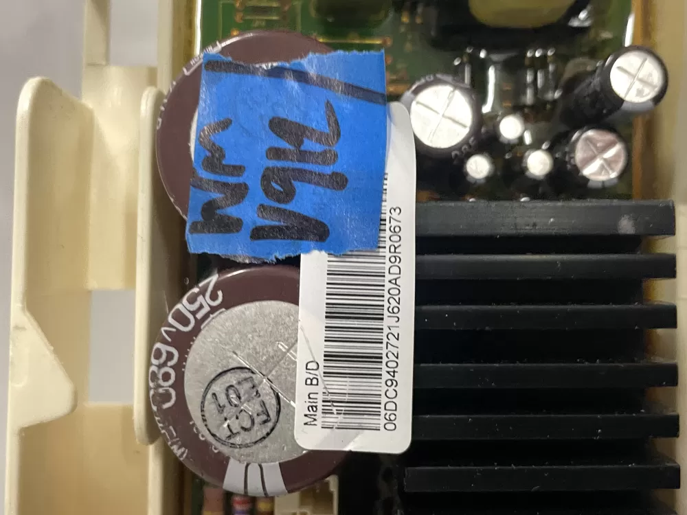 Samsung DC92 01021Z Washer Control Board AZ204768 | Wmv912