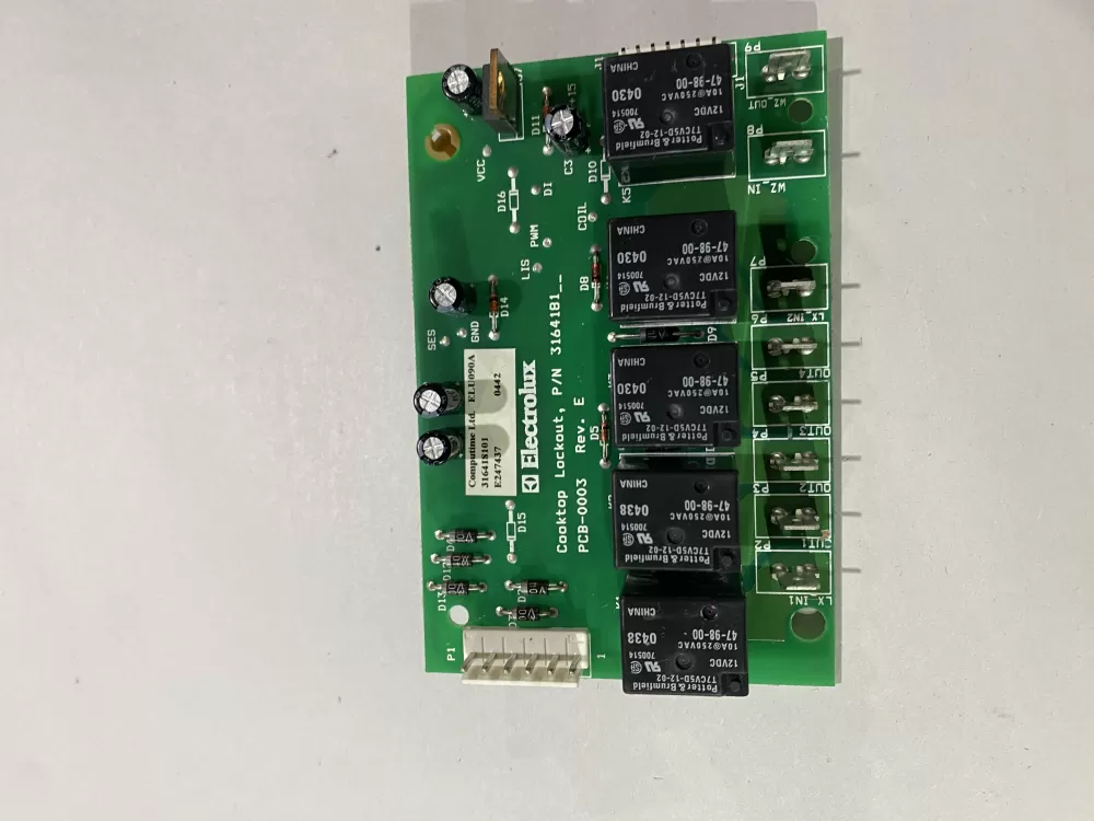 Kenmore AP3768449 316418100 316418101 Range Control Board AZ163965 | BK242