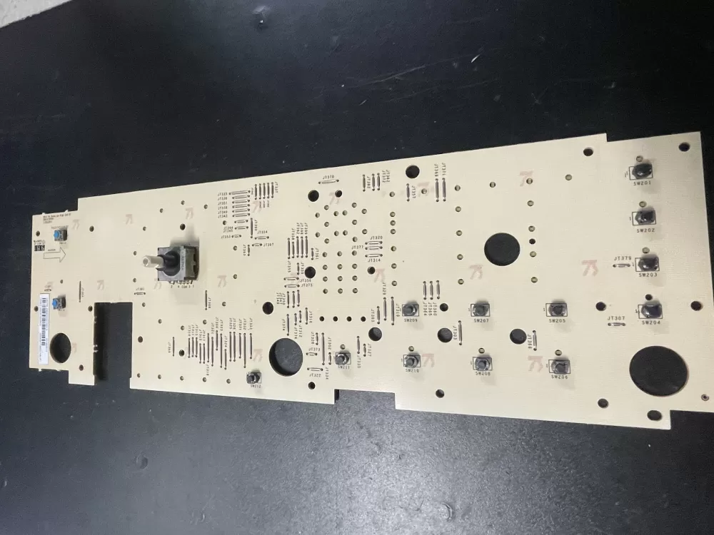 GE 290D227G013 Washer Control Board UI Assembly AZ10390 | 1373