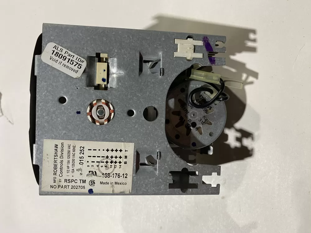 SpeedQueen  Speed Queen 202705P  AP5959474  202705  4931376 Washer Timer