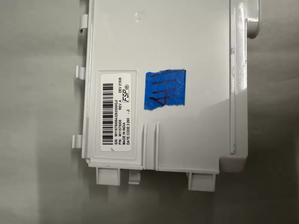 Whirlpool W11575008 Washer Control Board AZ217640 | KM411